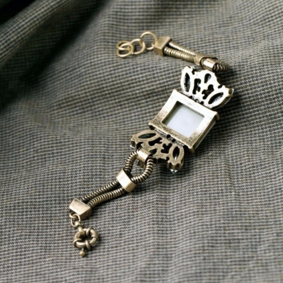 Retro Style Flower Bracelet Pink Grey One Size - Picture 7 of 8